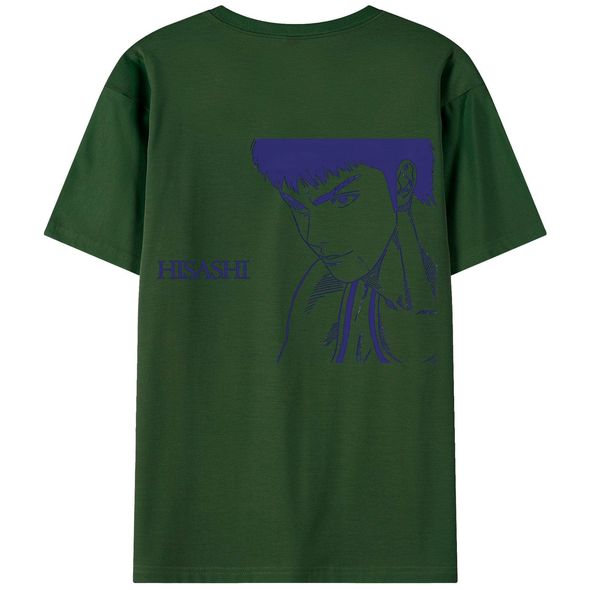 SLAM DUNK／スラムダンク 綿100％半袖Tシャツ（背面プリント）